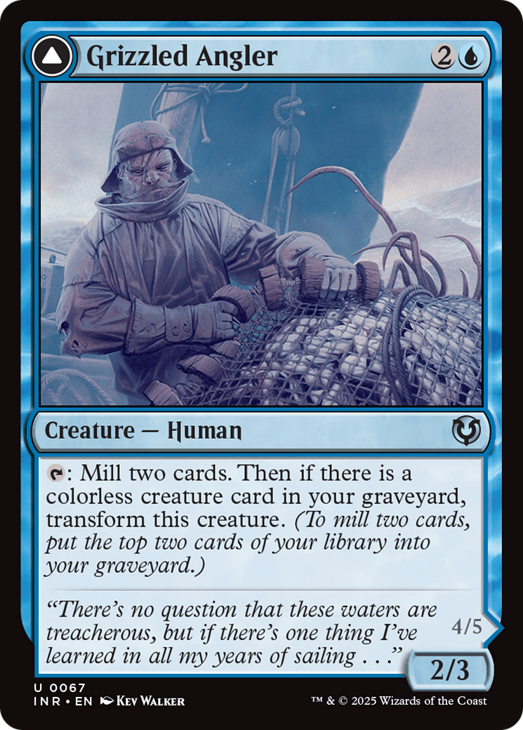 Grizzled Angler // Grisly Anglerfish (067) - Innistrad Remastered