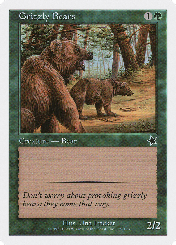 Grizzly Bears (129) - Starter 1999