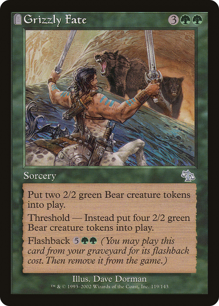 Grizzly Fate (119) Foil - Judgment