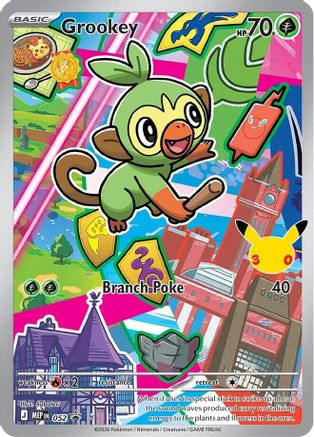 Grookey (52) Holofoil - Black Star Promos