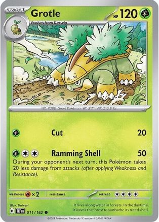 Grotle (11) Reverse Holofoil - Temporal Forces