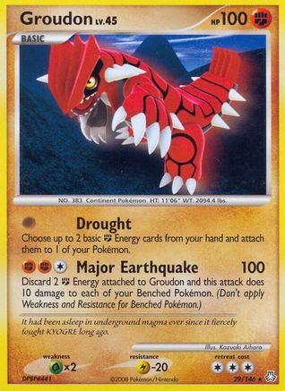 Groudon (29) - Legends Awakened