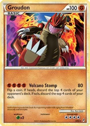 Groudon (Deck Exclusives) (6) - Call of Legends