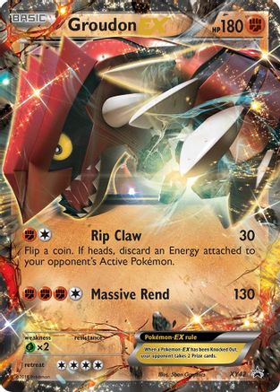 Groudon EX (XY42) Holofoil - Black Star Promos