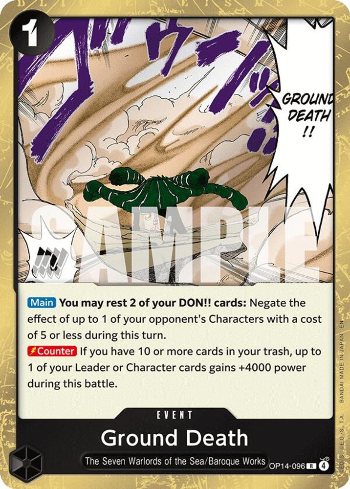 Ground Death (OP14-096) Foil