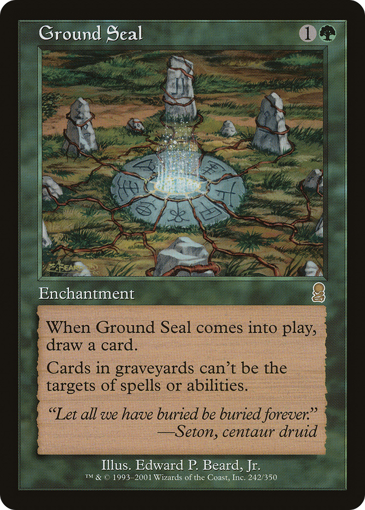 Ground Seal (242) Foil - Odyssey