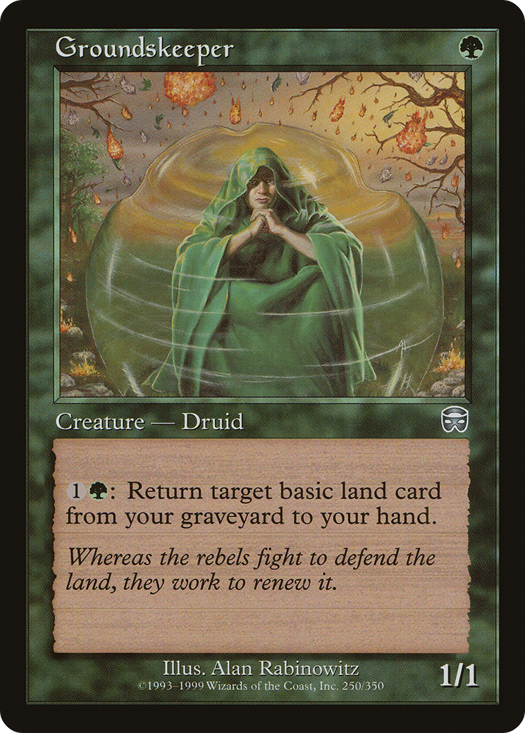 Groundskeeper (250) Foil - Mercadian Masques
