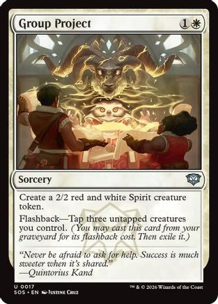 Group Project (017) Foil - Secrets of Strixhaven