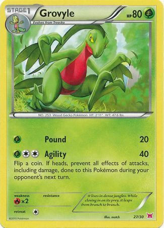 Grovyle (27) - Trainer Kit: Latias & Latios