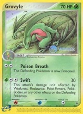 Grovyle (e-League) [Winner] (4) - Nintendo Promos
