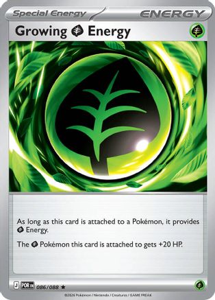 Growing Grass Energy (86) Holofoil - Perfect Order