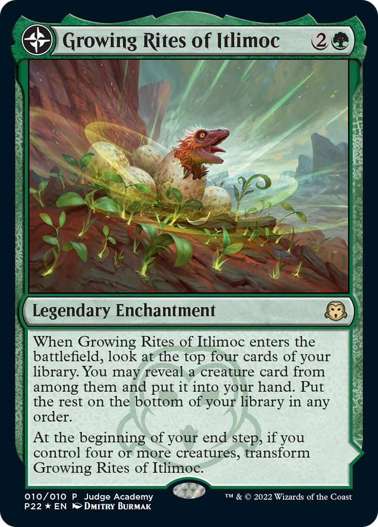 Growing Rites of Itlimoc // Itlimoc, Cradle of the Sun (010) Foil - Judge Gift Cards 2022