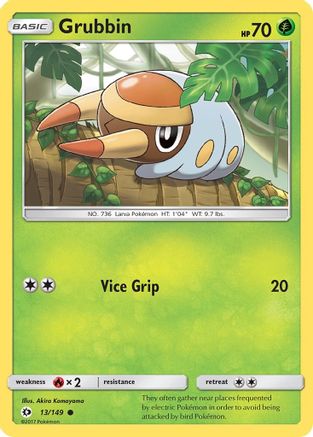 Grubbin (13) - Sun & Moon