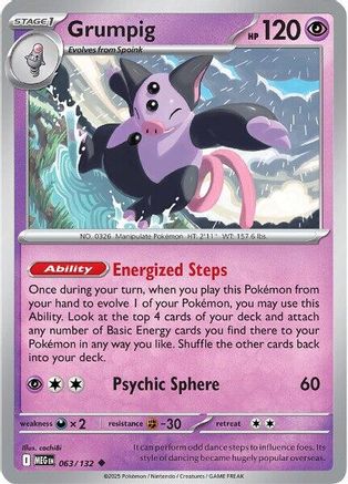 Grumpig (63) - Mega Evolution