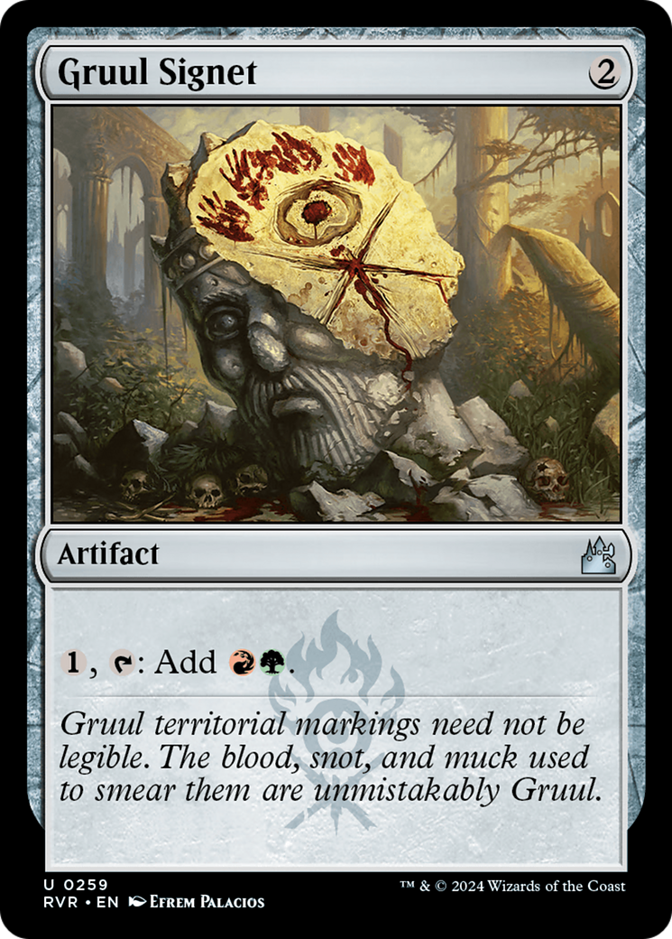 Gruul Signet (259) - Ravnica Remastered