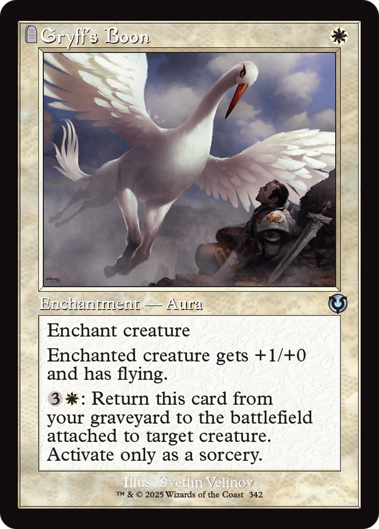 Gryff's Boon (Retro) (342) Foil - Innistrad Remastered