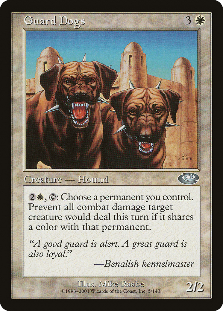 Guard Dogs (005) Foil - Planeshift