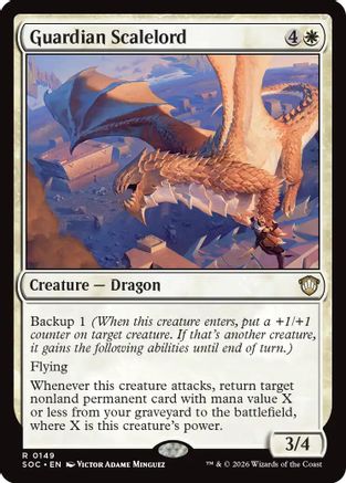 Guardian Scalelord (149) - Commander: Secrets of Strixhaven