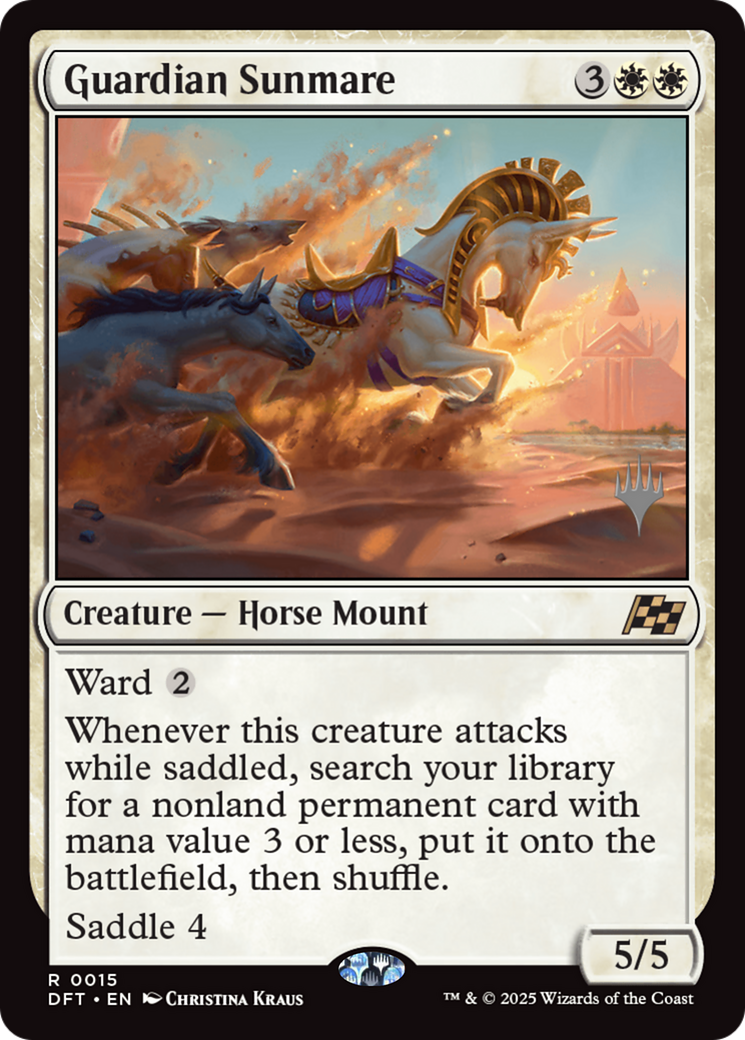 Guardian Sunmare (Promo Pack) (015) Foil - Aetherdrift