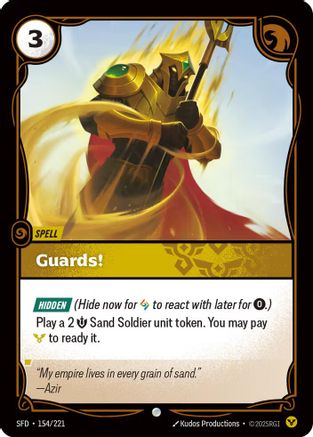 Guards! (154) Foil - Spiritforged
