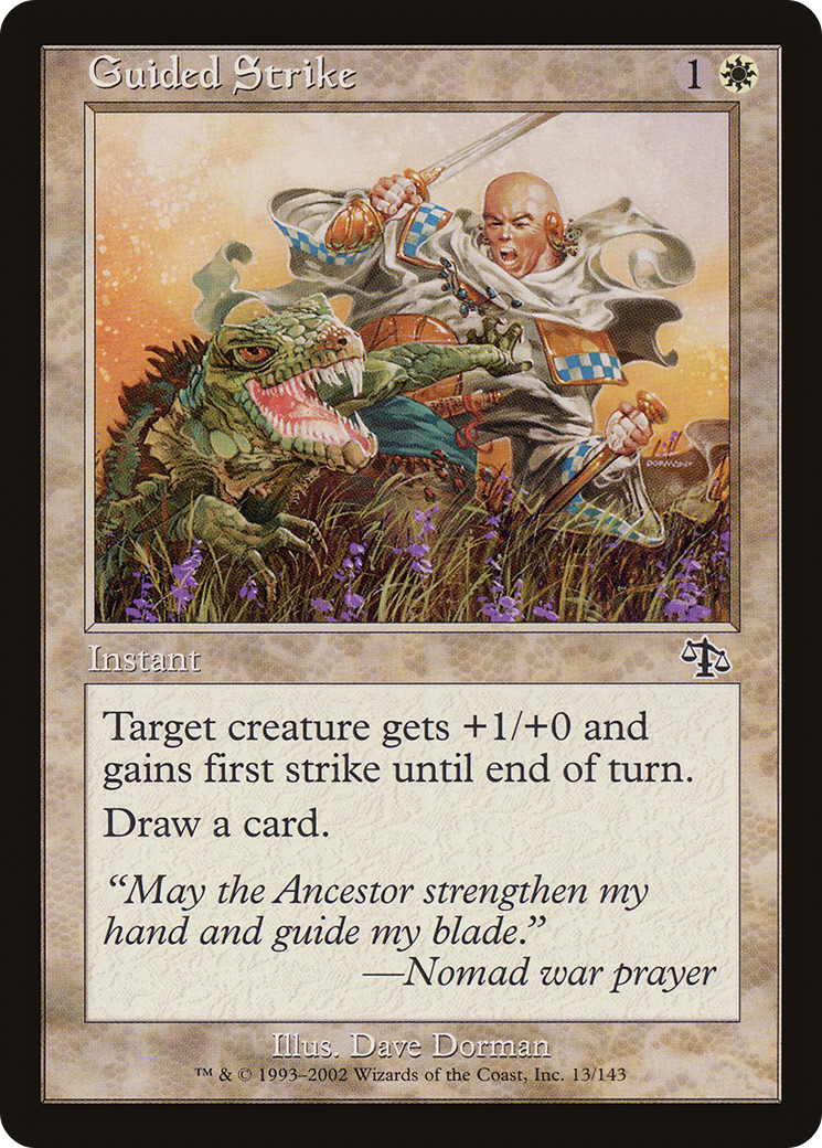 Guided Strike (013) Foil - Judgment