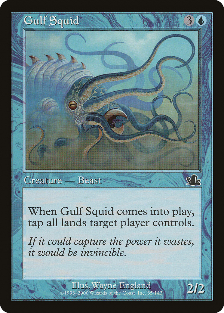 Gulf Squid (035) Foil - Prophecy