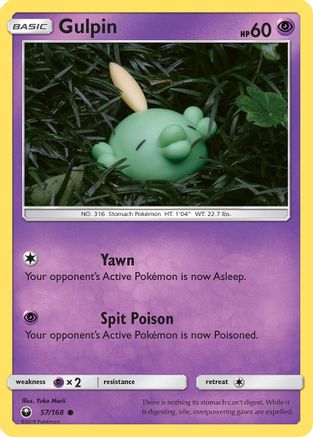 Gulpin (57) Reverse Holofoil - Celestial Storm
