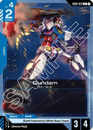 Gundam (GD01-013) - Newtype Rising