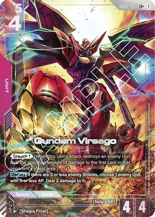 Gundam Virsago (LR+) (GD02-037) Holofoil - Dual Impact