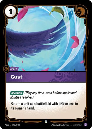 Gust (169) - Origins