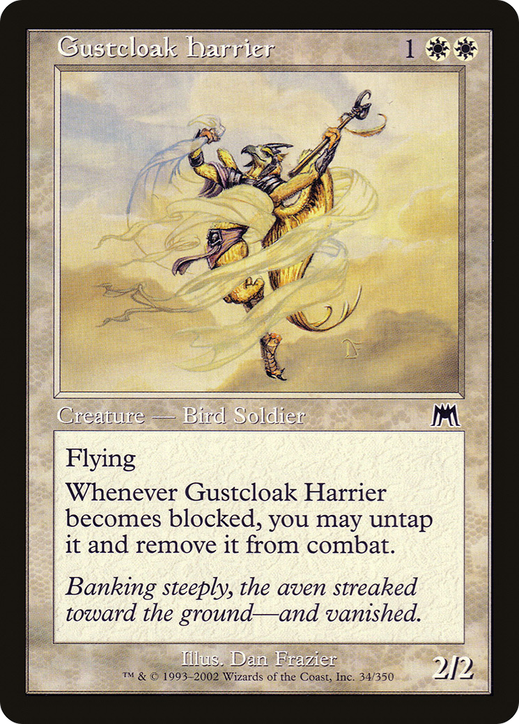 Gustcloak Harrier (034) Foil - Onslaught