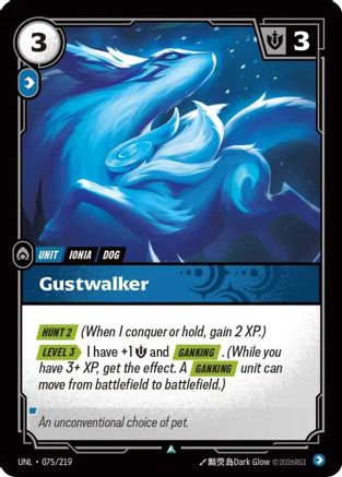 Gustwalker (075) Foil - Unleashed