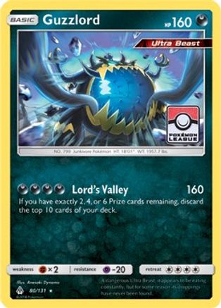Guzzlord (Pokemon League) (80) Reverse Holofoil - League & Championship Cards