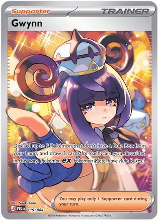 Gwynn (Alternate Full Art) (119) Holofoil - Pitch Black