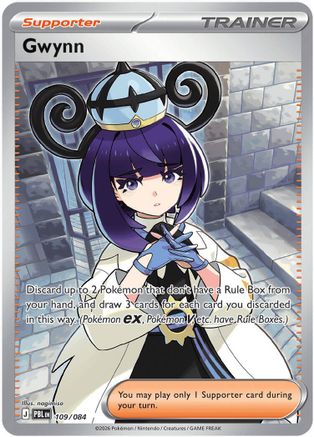 Gwynn (Full Art) (109) Holofoil - Pitch Black