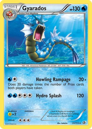 Gyarados (31) - Legendary Treasures