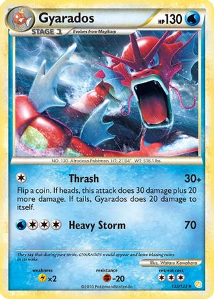 Gyarados (Red) (123) Holofoil - HeartGold & SoulSilver