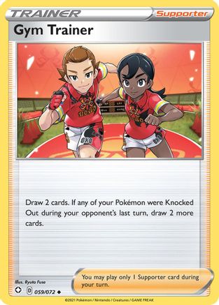 Gym Trainer (59) Reverse Holofoil - Shining Fates