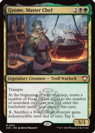 Gyome, Master Chef (313) - Commander: Secrets of Strixhaven
