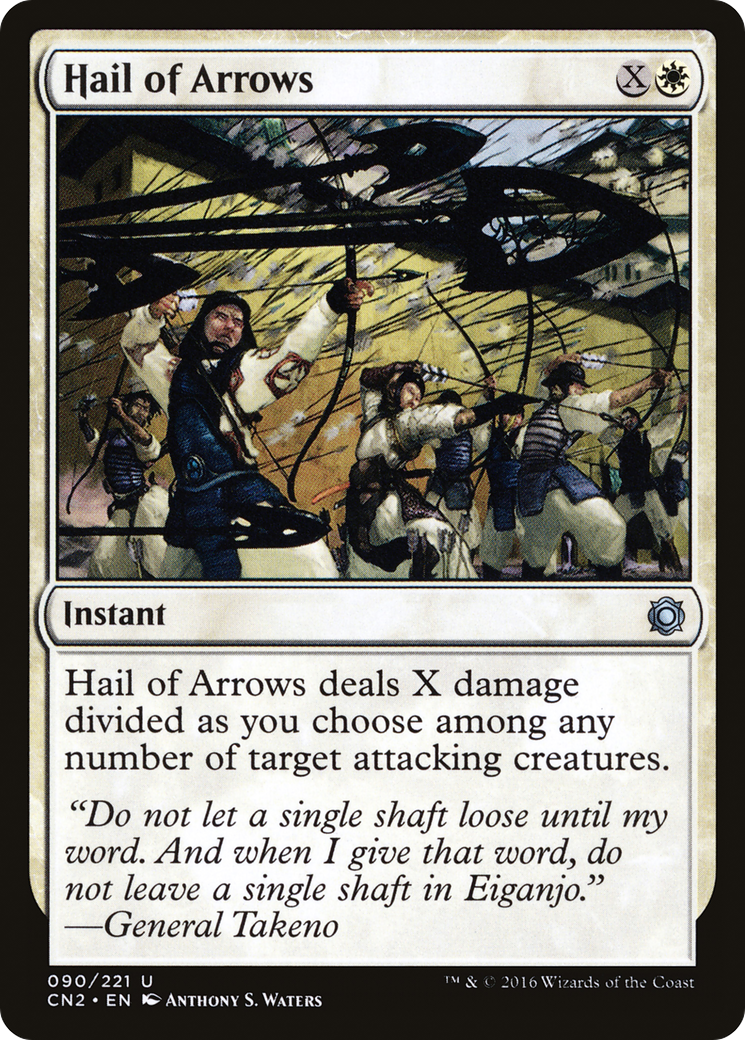 Hail of Arrows (090) Foil - Conspiracy: Take the Crown