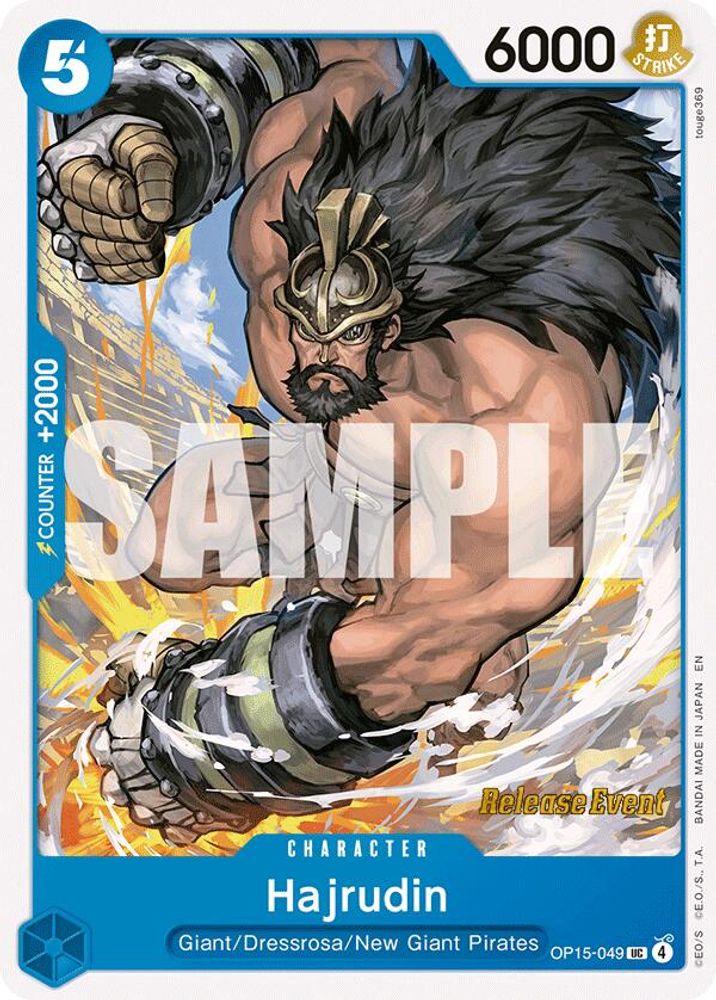 Hajrudin (OP15-049) Release Event Cards