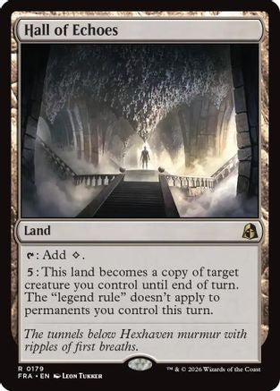 Hall of Echoes (179) Foil - Reality Fracture