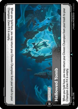 Hallowed Tomb (281) - Origins