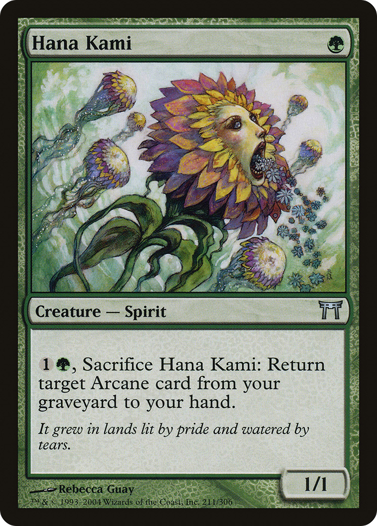 Hana Kami (211) Foil - Champions of Kamigawa