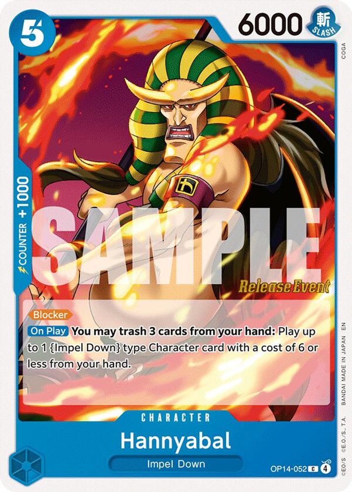 Hannyabal (OP14-052) Release Event Cards