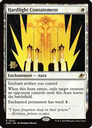 Hardlight Containment (Prerelease) (020) Foil - Edge of Eternities