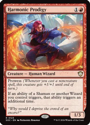 Harmonic Prodigy (123) - Commander: Secrets of Strixhaven