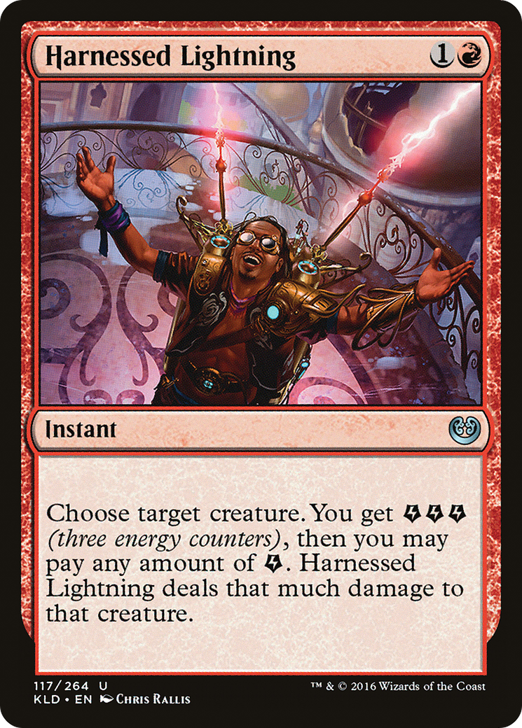 Harnessed Lightning (117) - Kaladesh