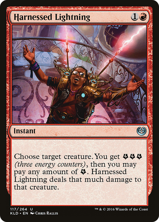 Harnessed Lightning (117) - Kaladesh