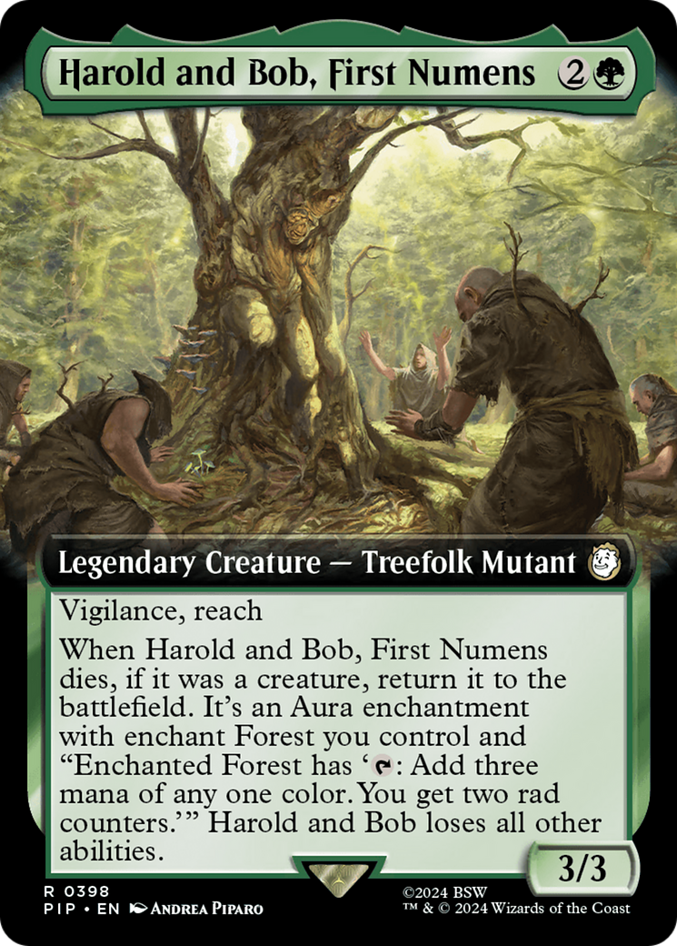 Harold and Bob, First Numens (Extended Art) (398) Foil - Fallout